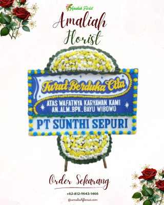 Papan Bunga Duka di Setuta