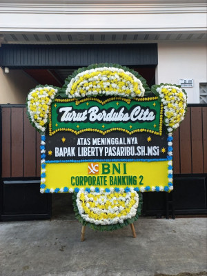 Papan Bunga Duka di Setuta