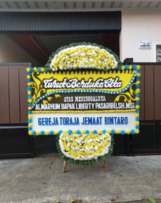 Papan Bunga Duka di Setuta