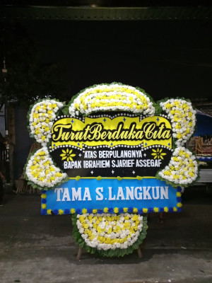Papan Bunga Duka di Setuta