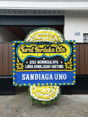 Papan Bunga Duka di Setuta